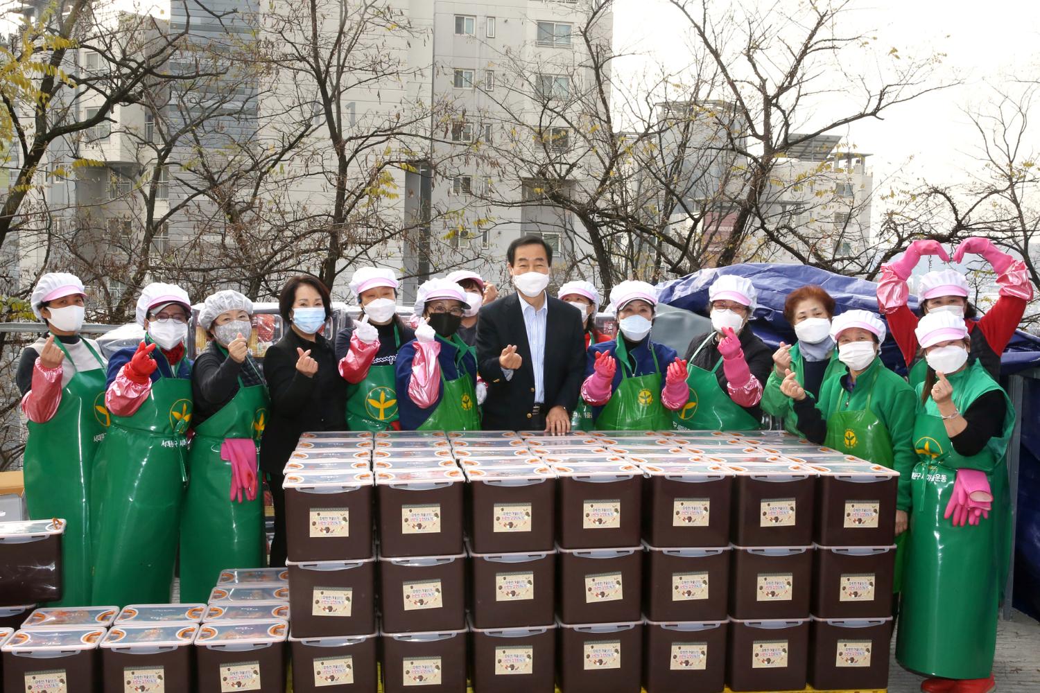 새마을부녀회 사랑의 김장나누기 행사 1