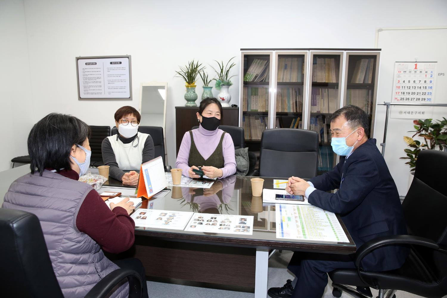 한국중증중복뇌병원 임원진과의 간담회 2