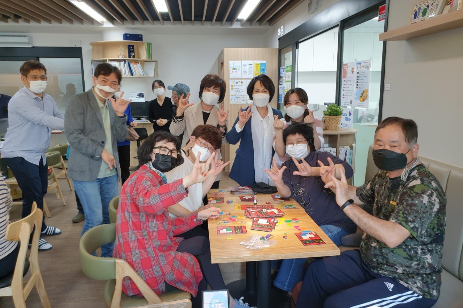 서대문구 수어통역센터 방문(박경희의장 자료제공)