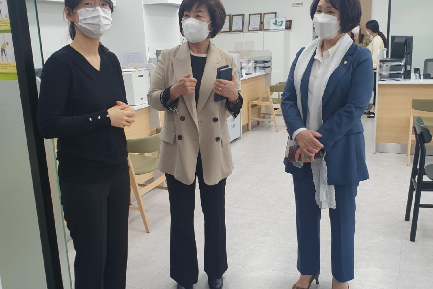 서대문구 수어통역센터 방문(박경희의장 자료제공) 4