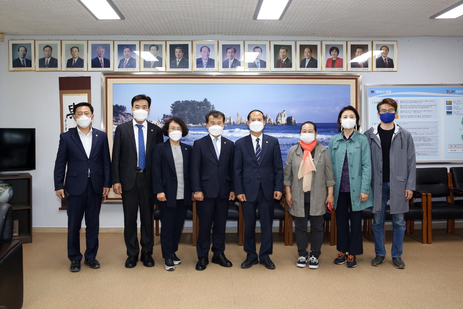 동해시의회 의장단과의 차담회(재정건설위원회 비교시찰) 4