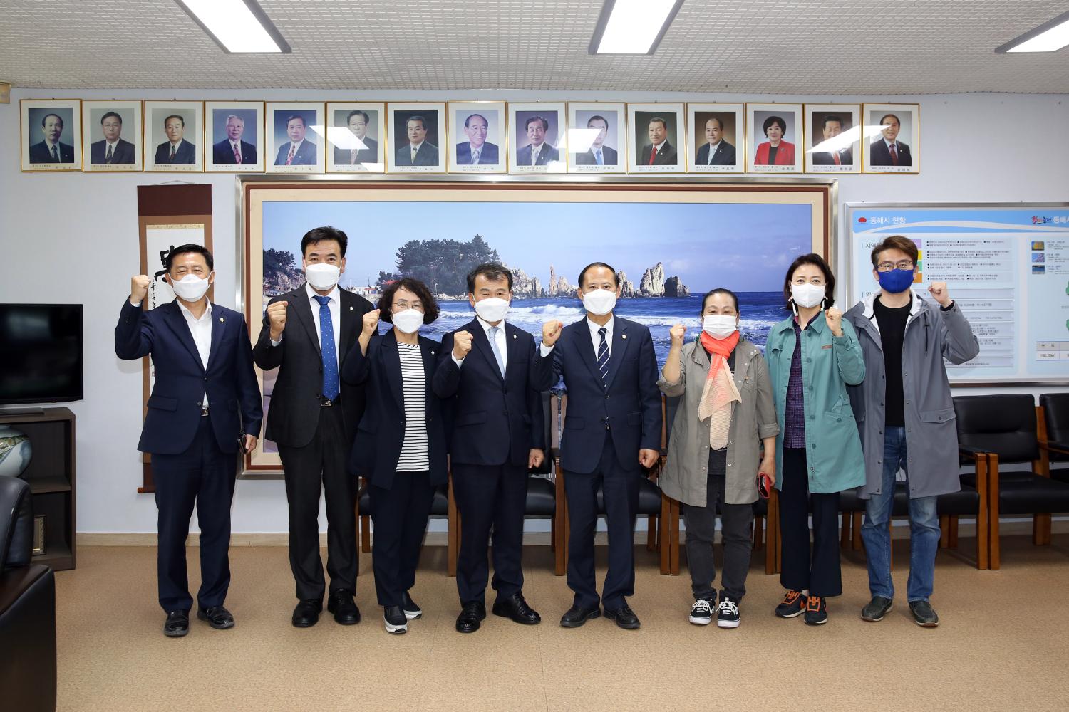 동해시의회 의장단과의 차담회(재정건설위원회 비교시찰) 6