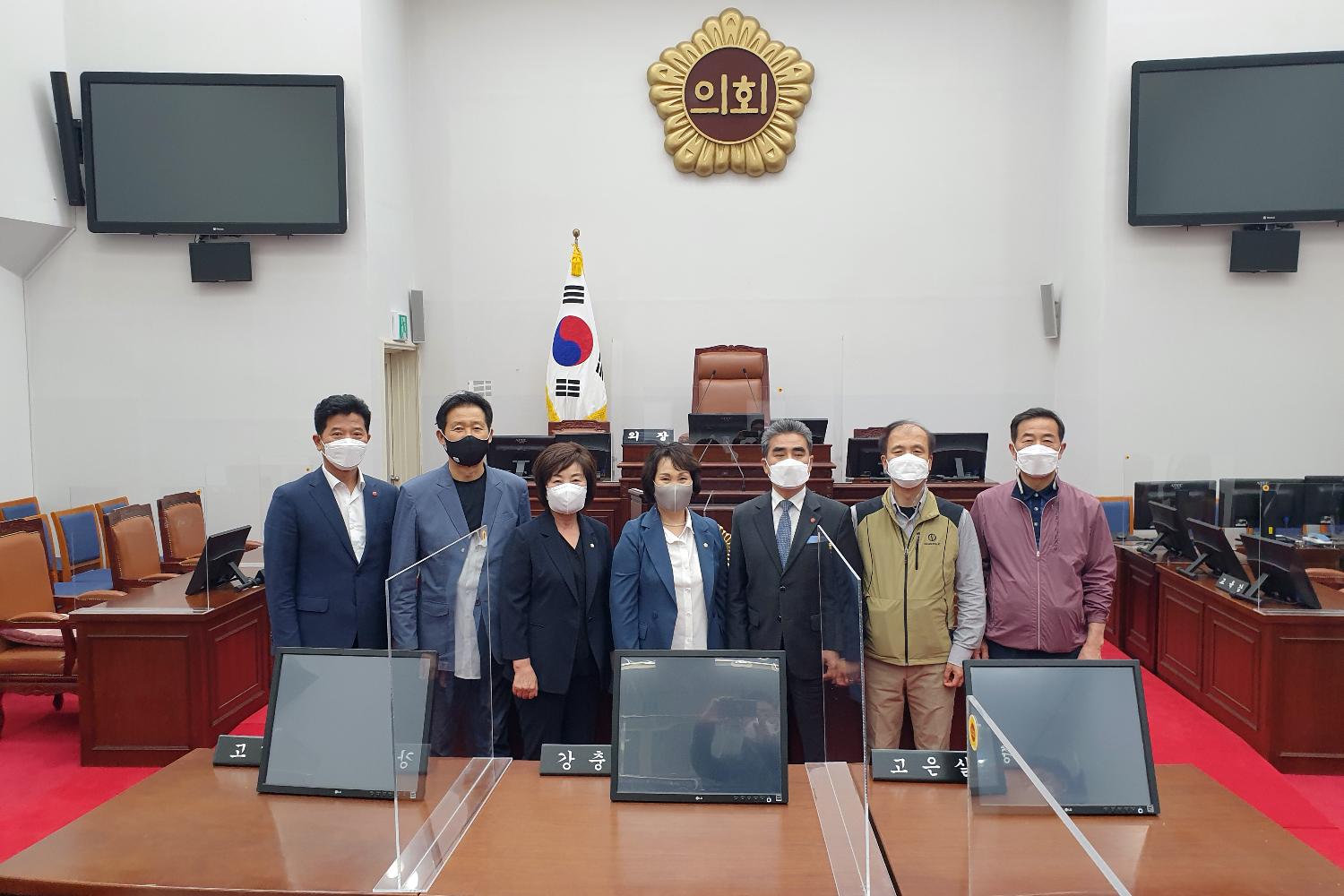 제주특별자치도의회 방문(박경희의장 자료제공) 2