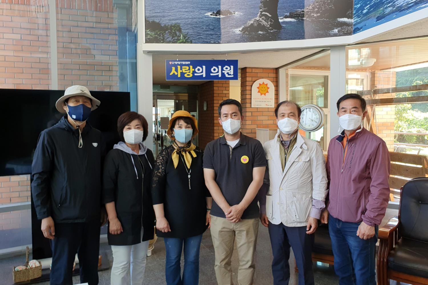 제주 라파의 집 현장방문(박경희 의장 자료제공)