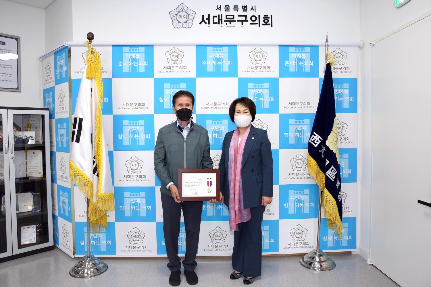 관내 마을버스 모범운수종사자 표창장 수여식 13