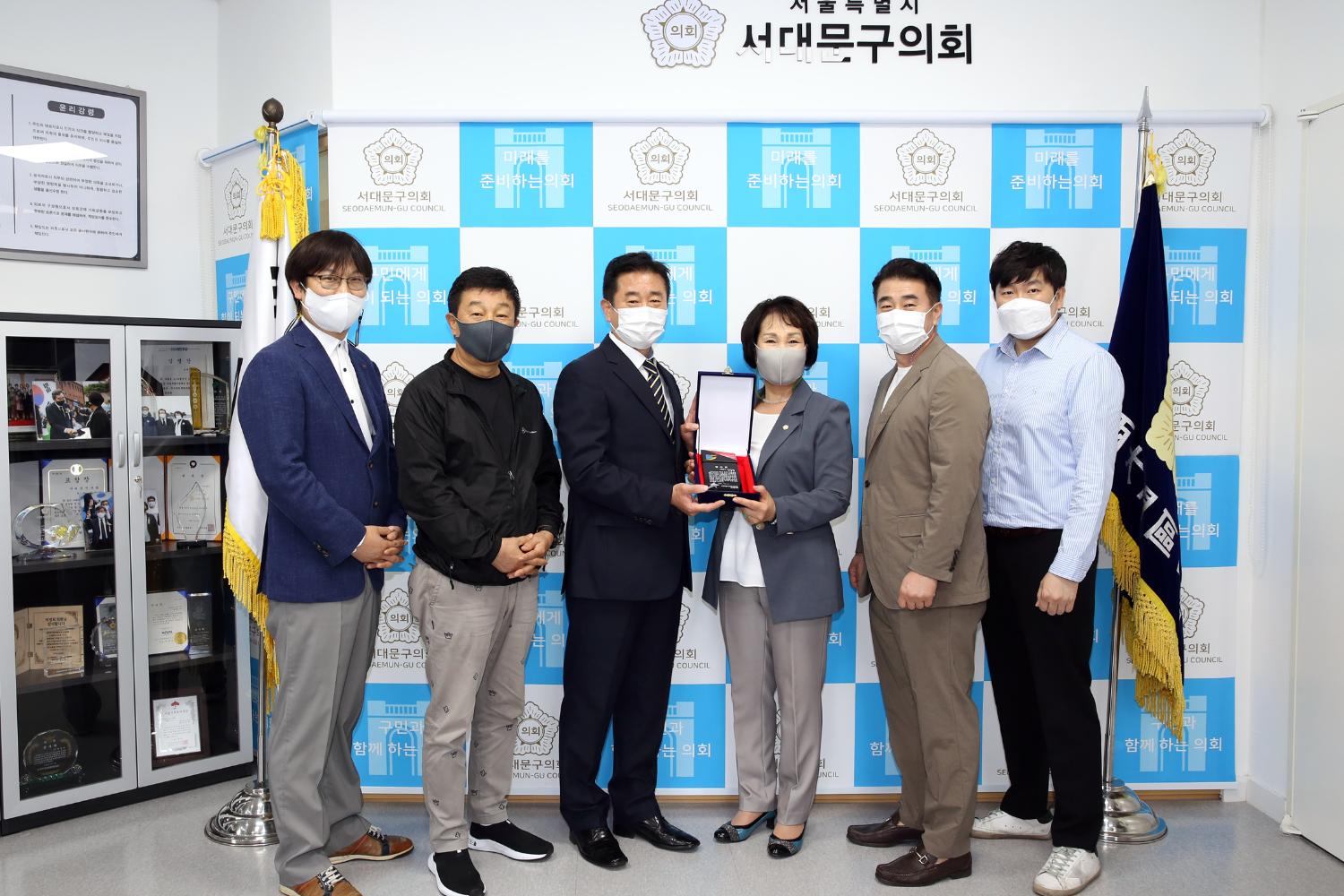 서울 마을버스 운송사업 조합 감사패 2