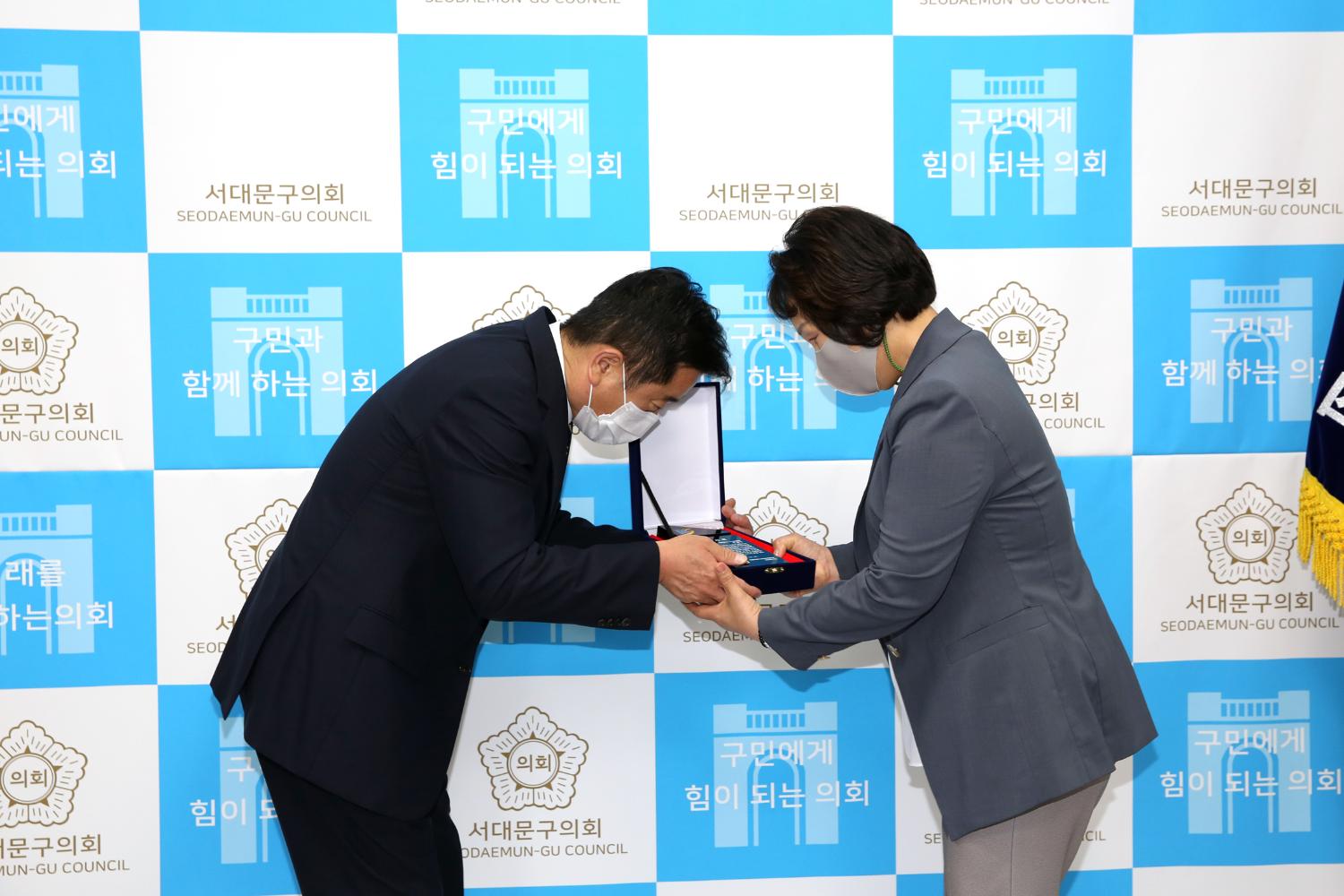 서울 마을버스 운송사업 조합 감사패 5
