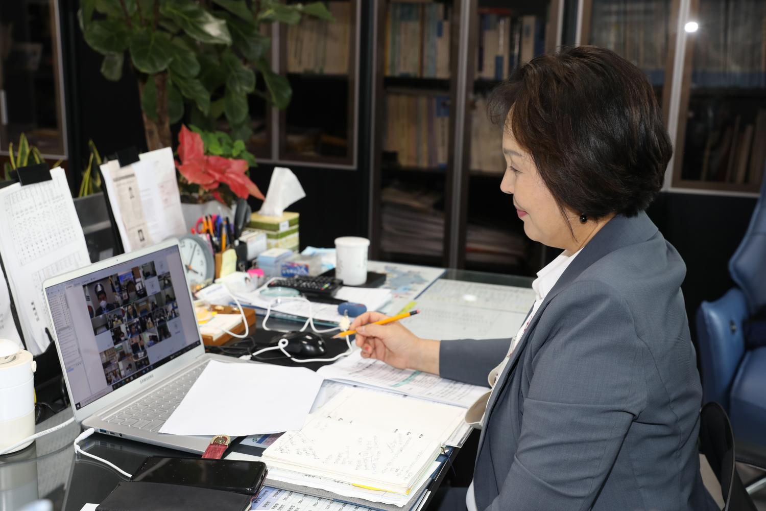 의장협의회 8월 온라인 월례회 3