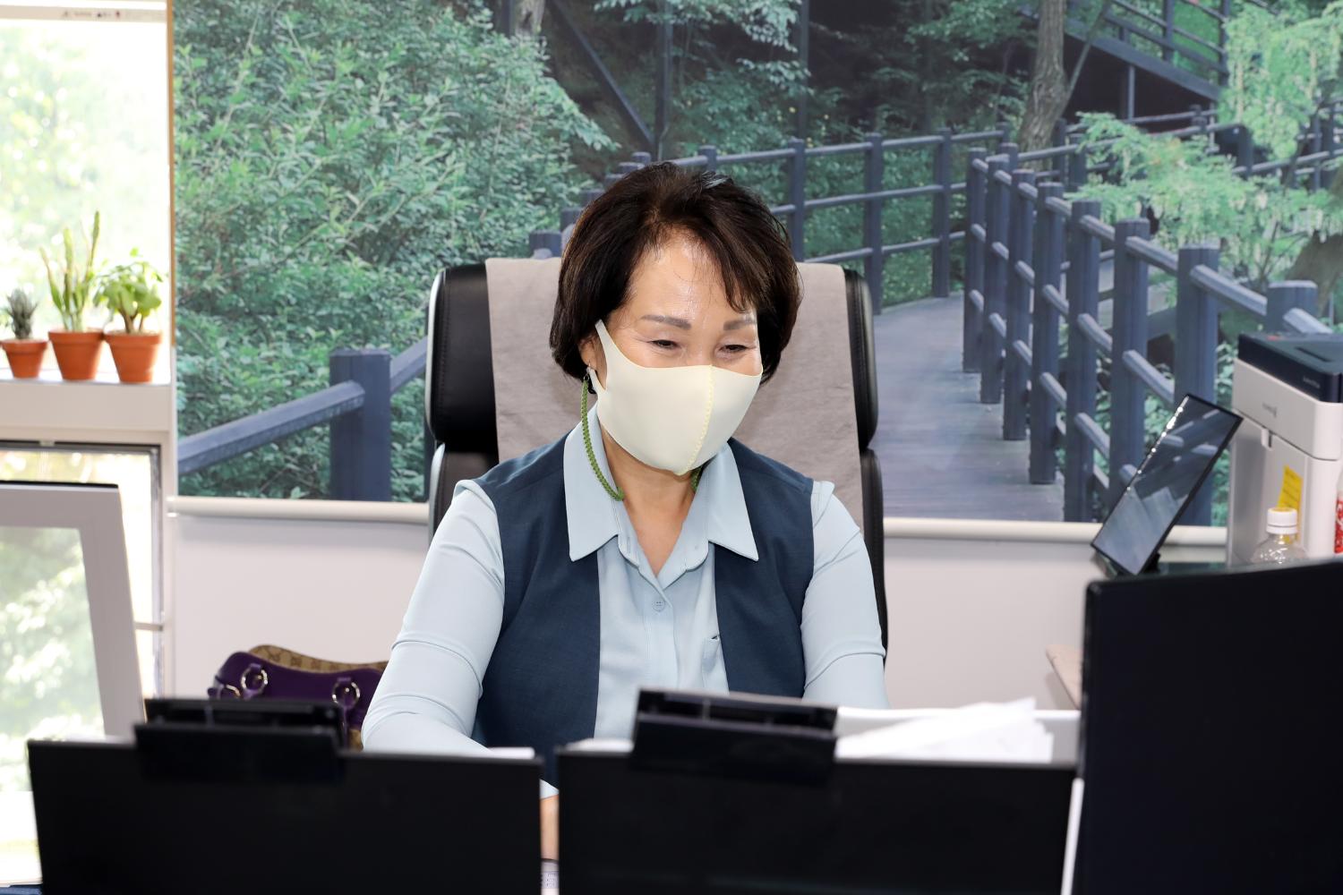 의장협의회 9월 온라인 월례회 3