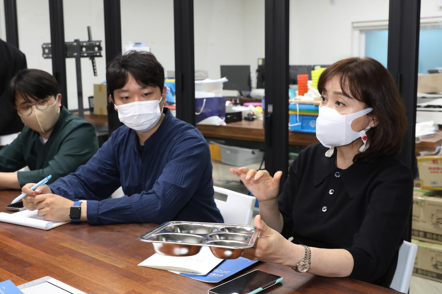 다회용기 식기시스템 업체방문(뽀득) 23