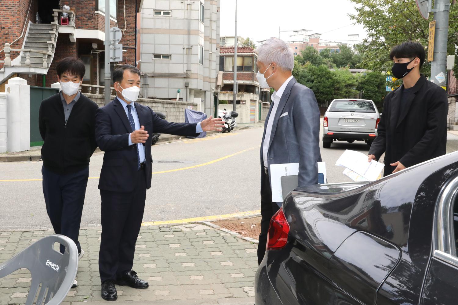 연희 대우아파트 일대 도로개설 현장방문 3