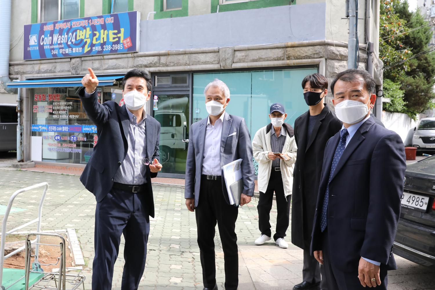 연희 대우아파트 일대 도로개설 현장방문 4