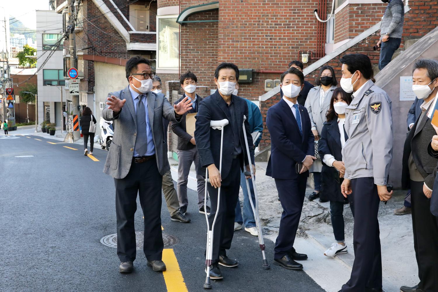 풍림아이원~ 포방터 시장 일대 보행자통로에 관한 현장방문 13