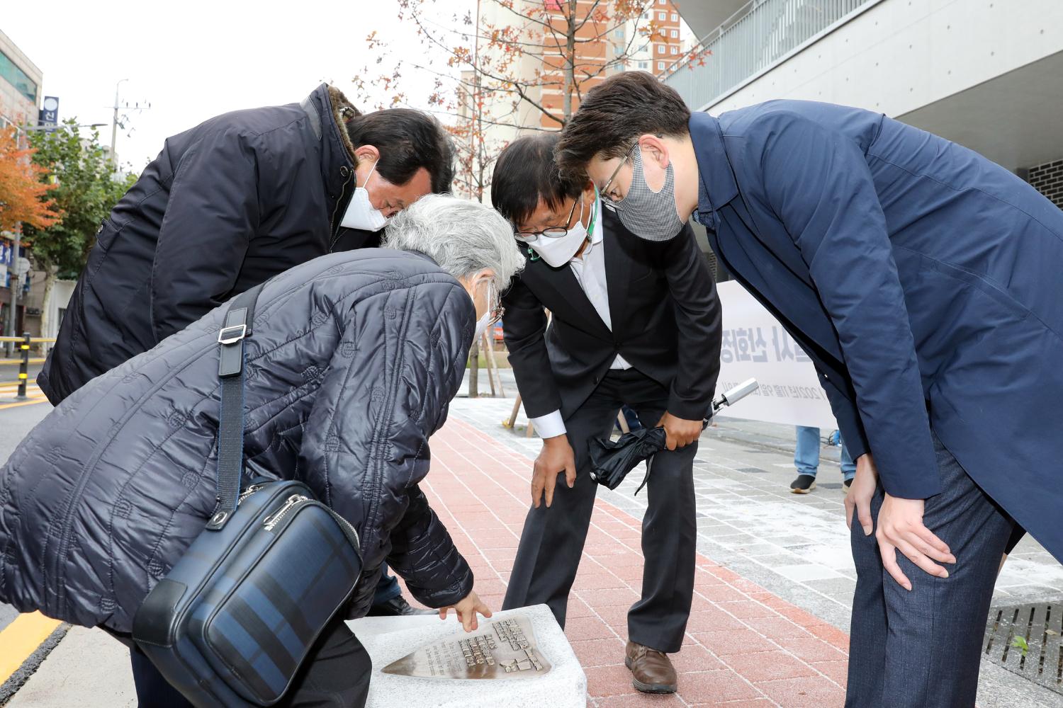 강경대열사 산화장소 바닥동판 완공식 6