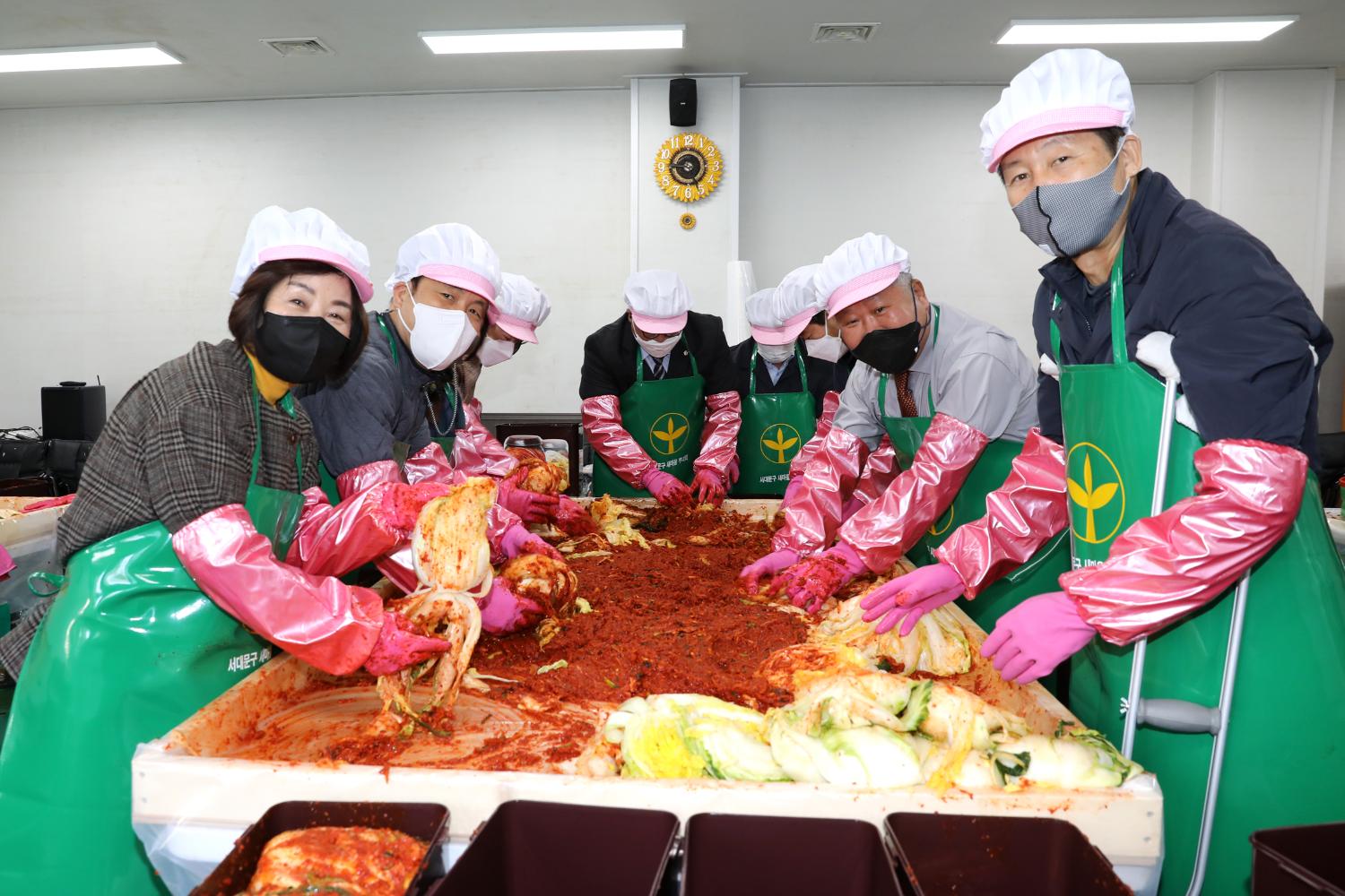 새마을부녀회 2021년 사랑의 김장나누기(충현,북아현,연희,홍제1,홍제3, 홍은1,북가좌1) 2