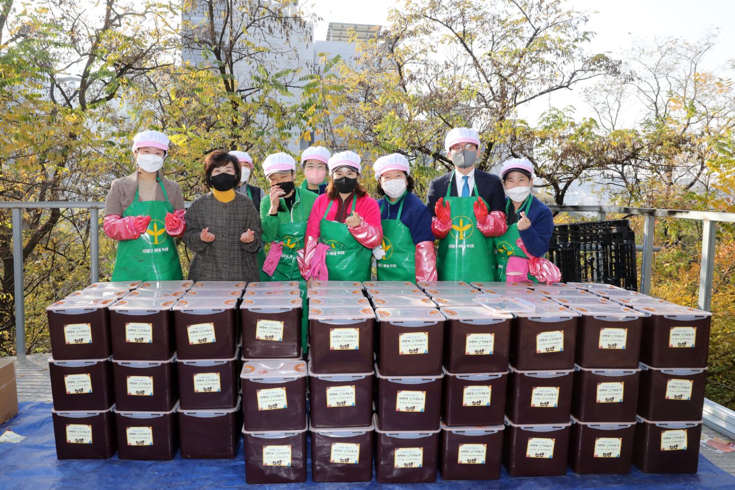 새마을부녀회 2021년 사랑의 김장나누기(충현,북아현,연희,홍제1,홍제3, 홍은1,북가좌1) 47