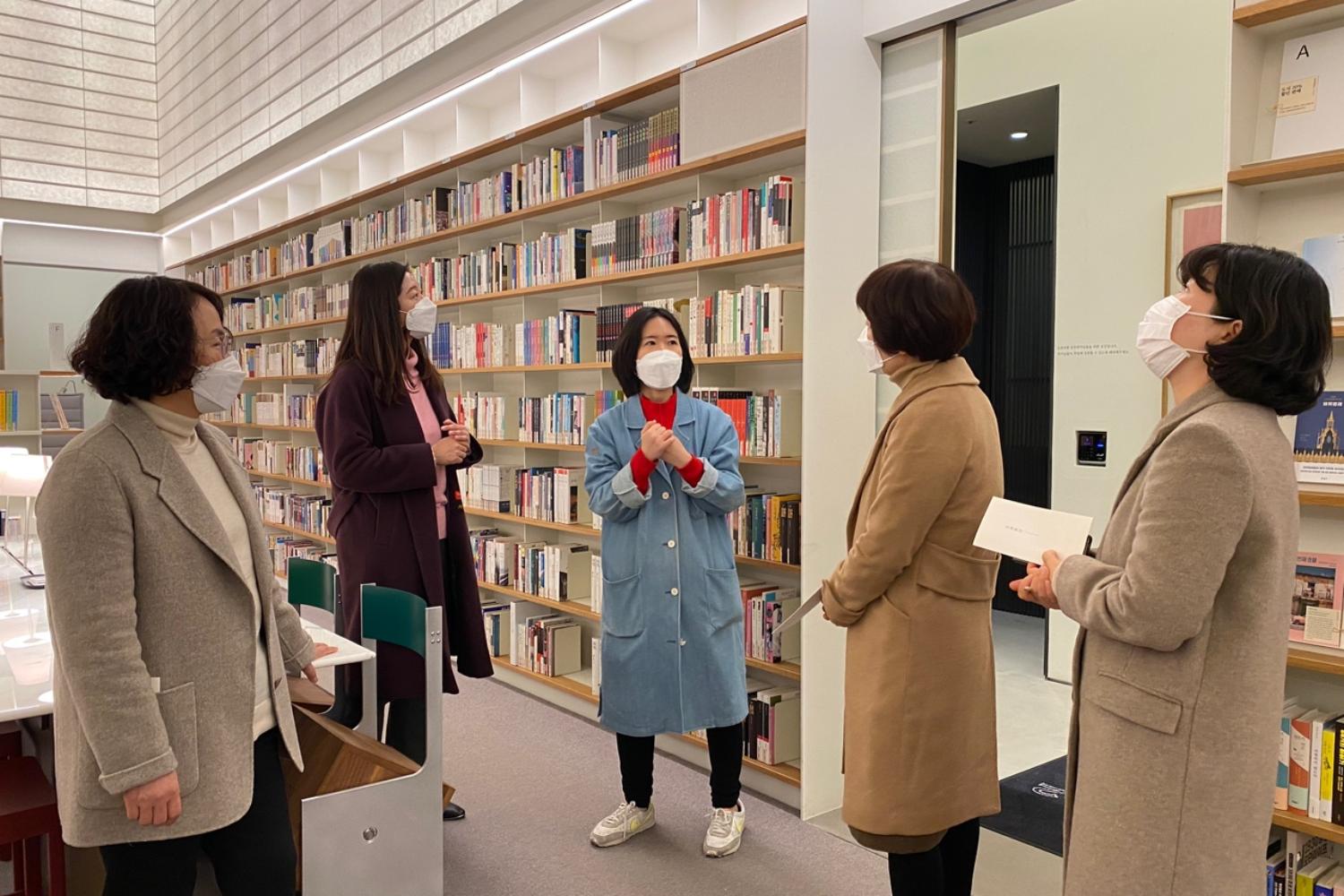 지식정보연구회 소전서림 도서관 현장탐방(홍보팀 사진제공) 3