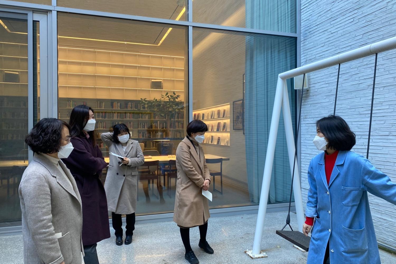 지식정보연구회 소전서림 도서관 현장탐방(홍보팀 사진제공) 7