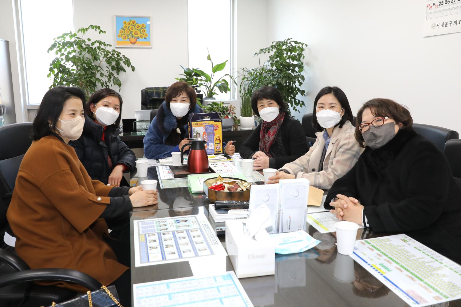 민간 가정어린이집 연합회 회장과의 간담회(안한희위원장)