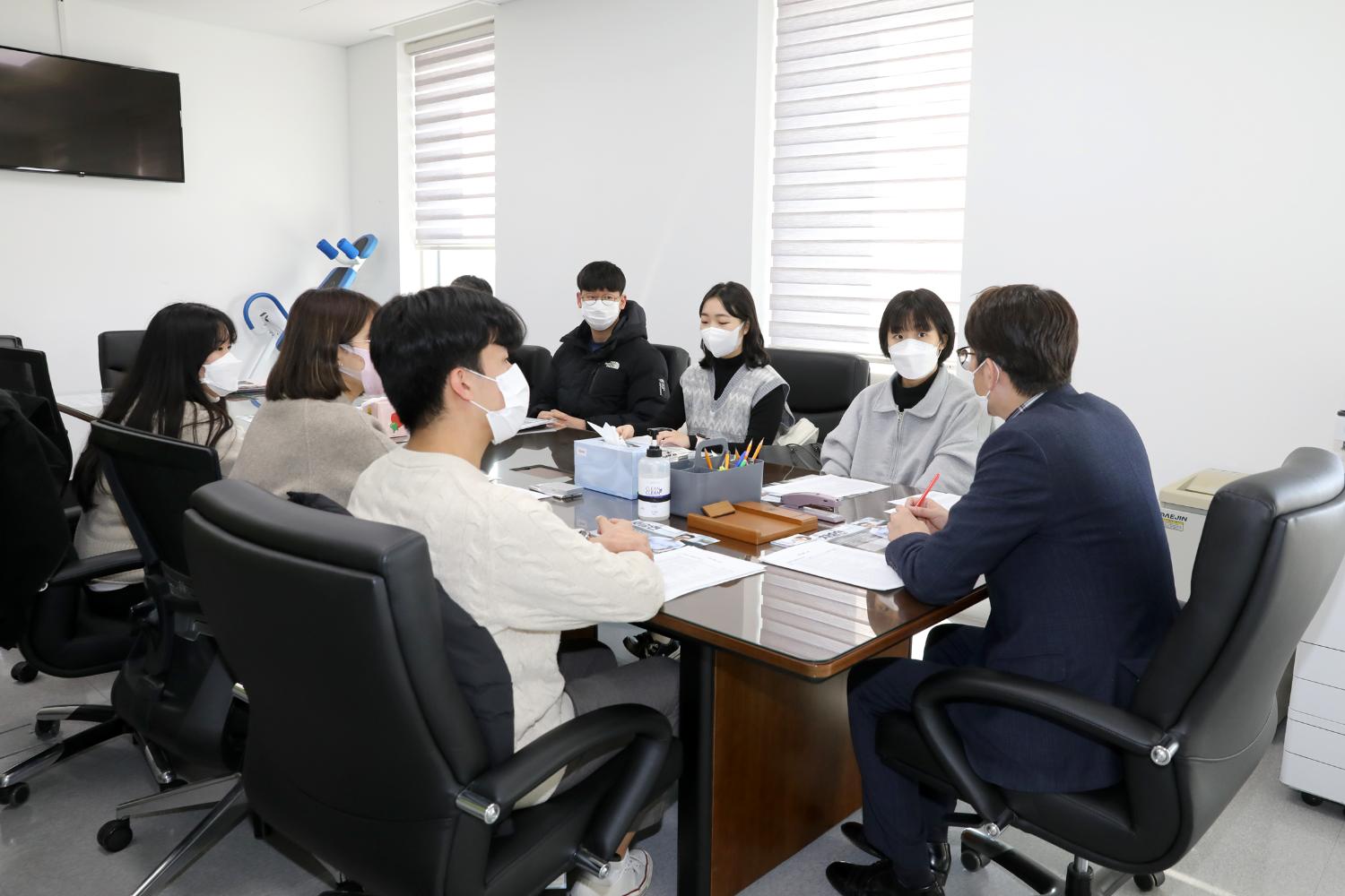 대학생 정책연구단과의 간담회 2