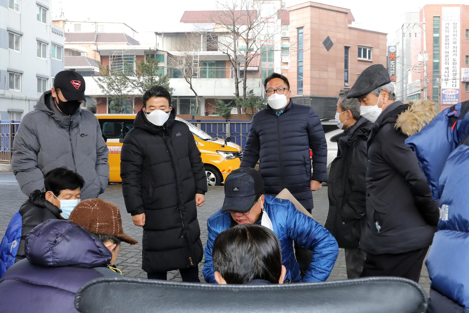 화재사고 이후 긴급 현장방문(게이트볼장) 11