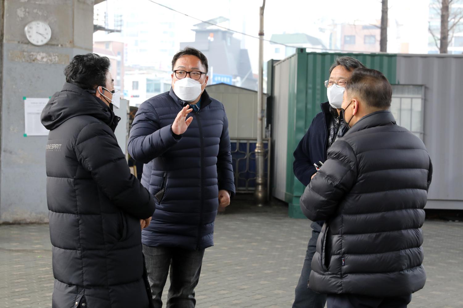 화재사고 이후 긴급 현장방문(게이트볼장) 13