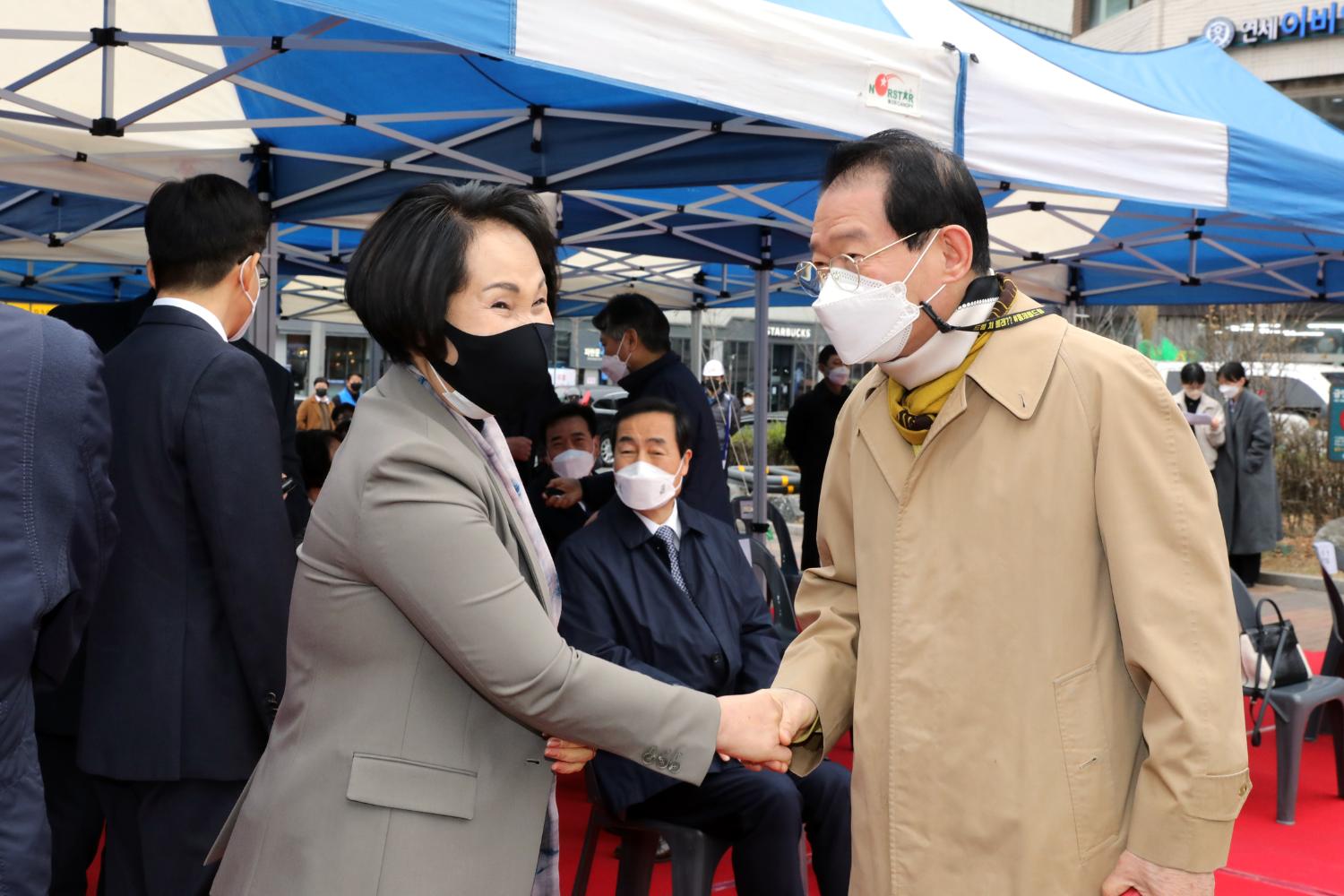 독립문문화공원 지하공영주차장 착공식 22