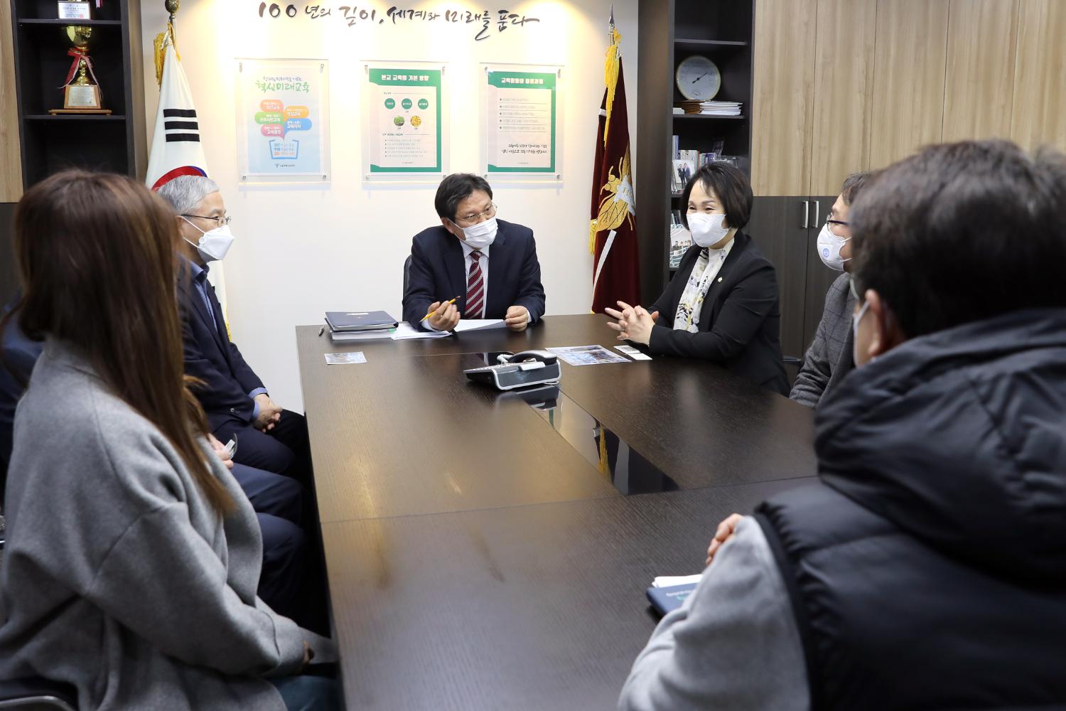 인창고등학교 교육환경개선사업에 관한 감사패 5