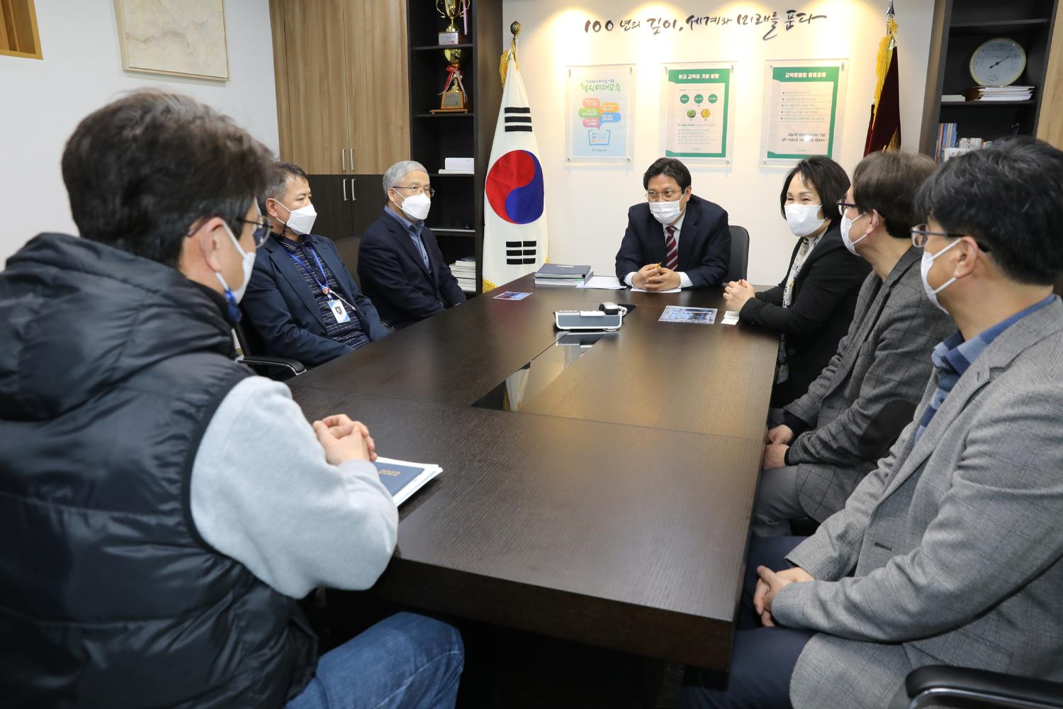인창고등학교 교육환경개선사업에 관한 감사패 6
