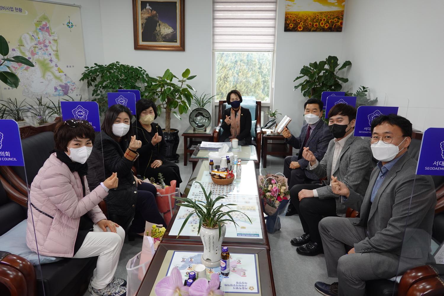 의장표창장 수여식(홍보팀 자료제공)
