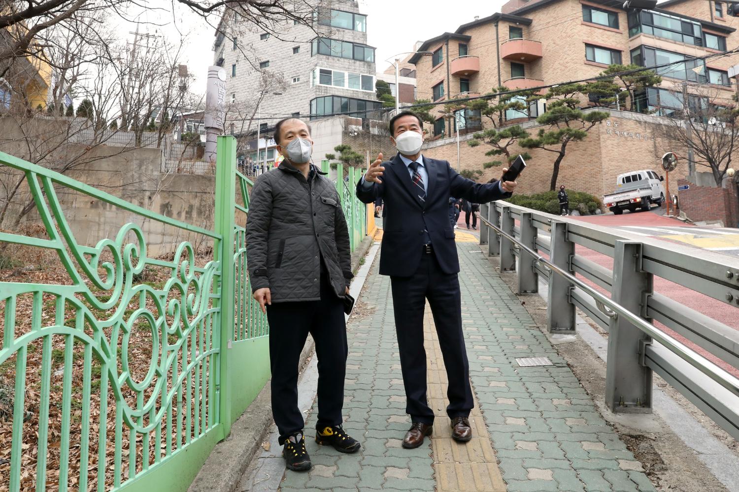 서대문문화체육회관 진입로 이용편의시설 현장방문 5
