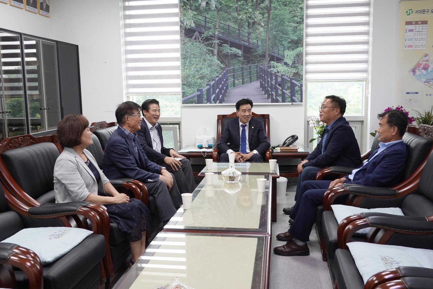 원천교회 목사님과의 간담회