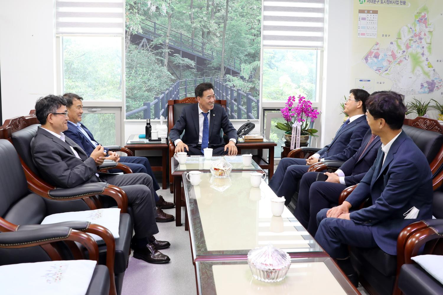 서대문경찰 서장님과의 간담회