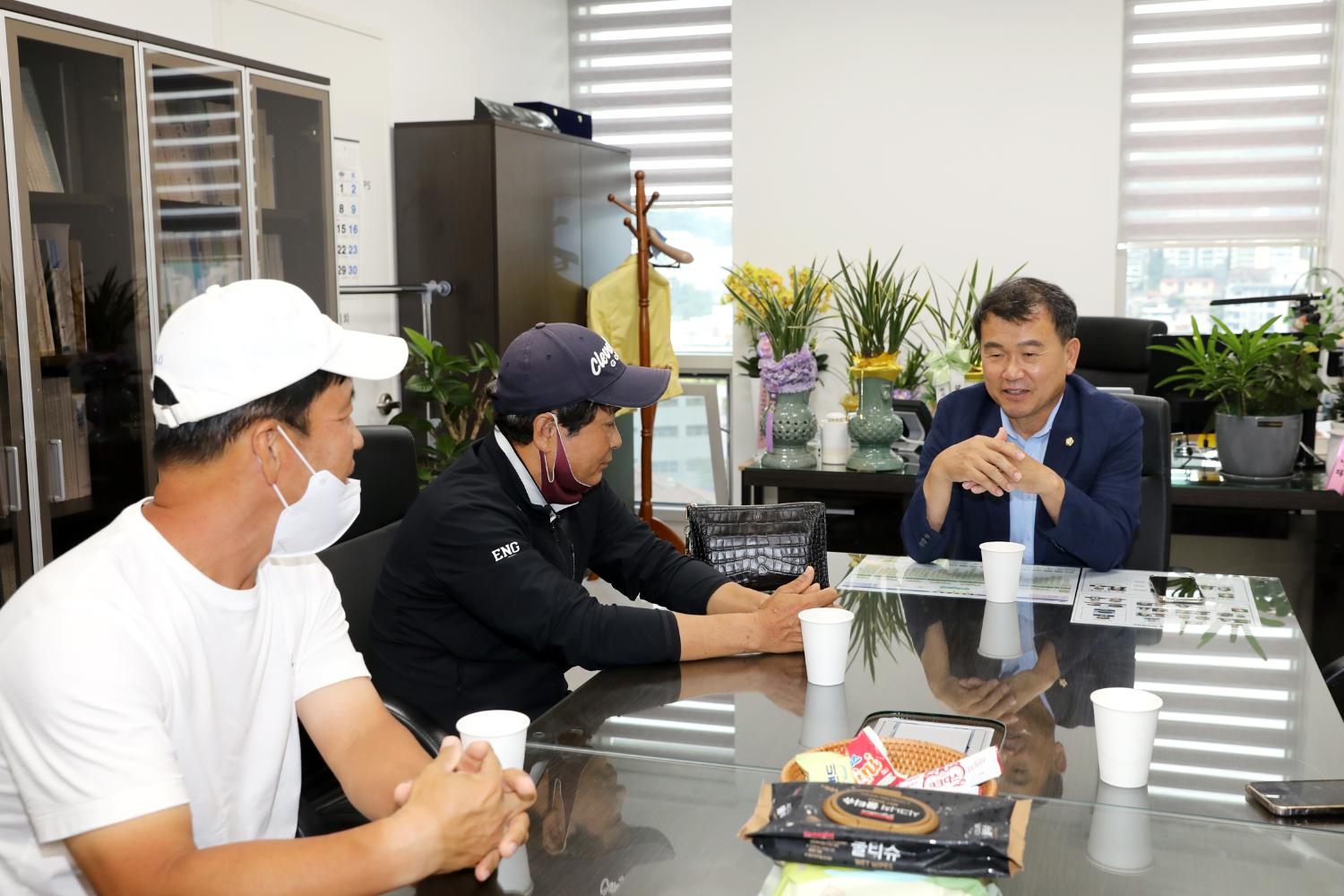 테니스동호회 임원과의 간담회 2