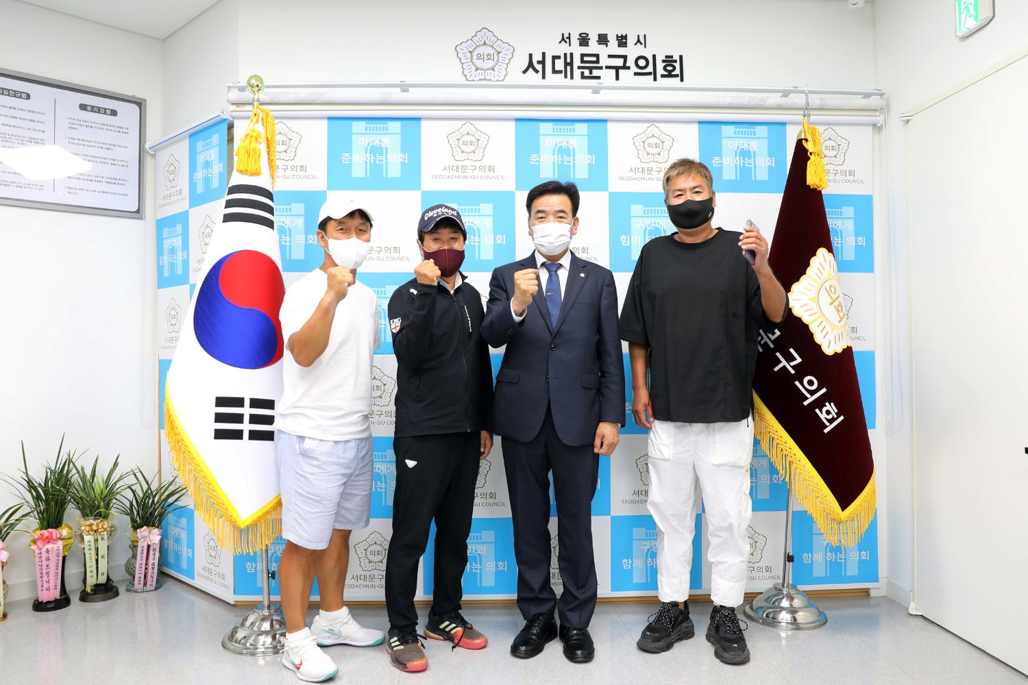 테니스동호회 임원과의 간담회 9