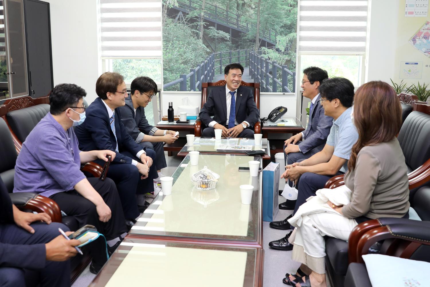 인창중고등학교 교장선생님 및 관계자와의 간담회