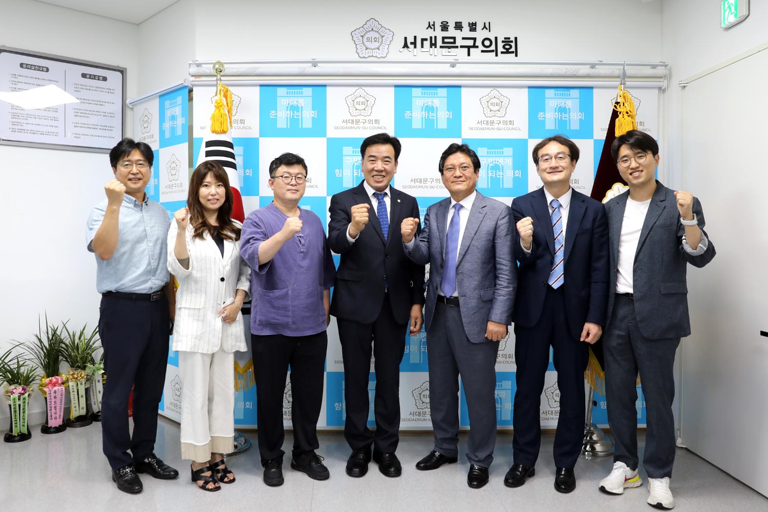 인창중고등학교 교장선생님 및 관계자와의 간담회 5