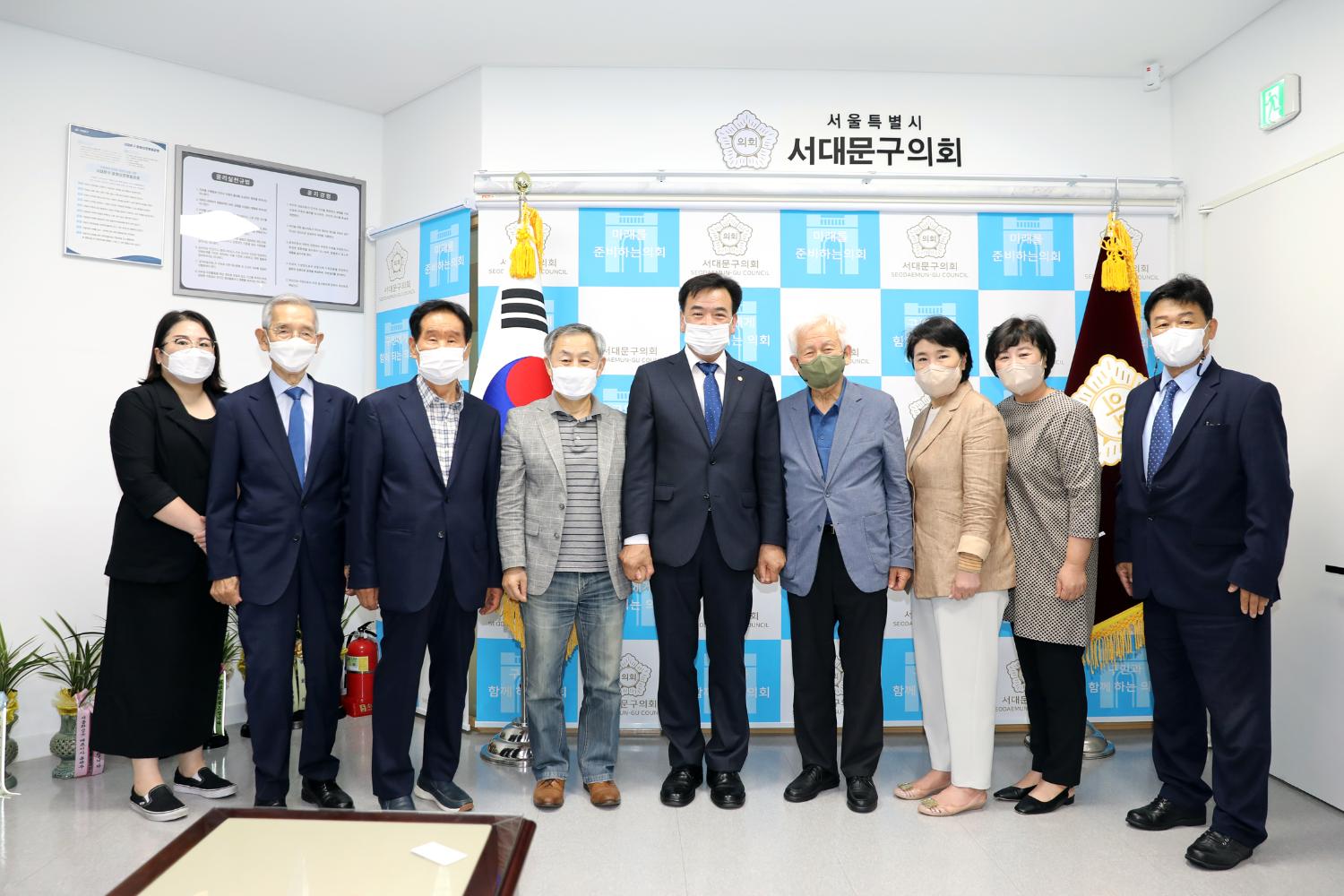 서평회 임원과의 간담회 3