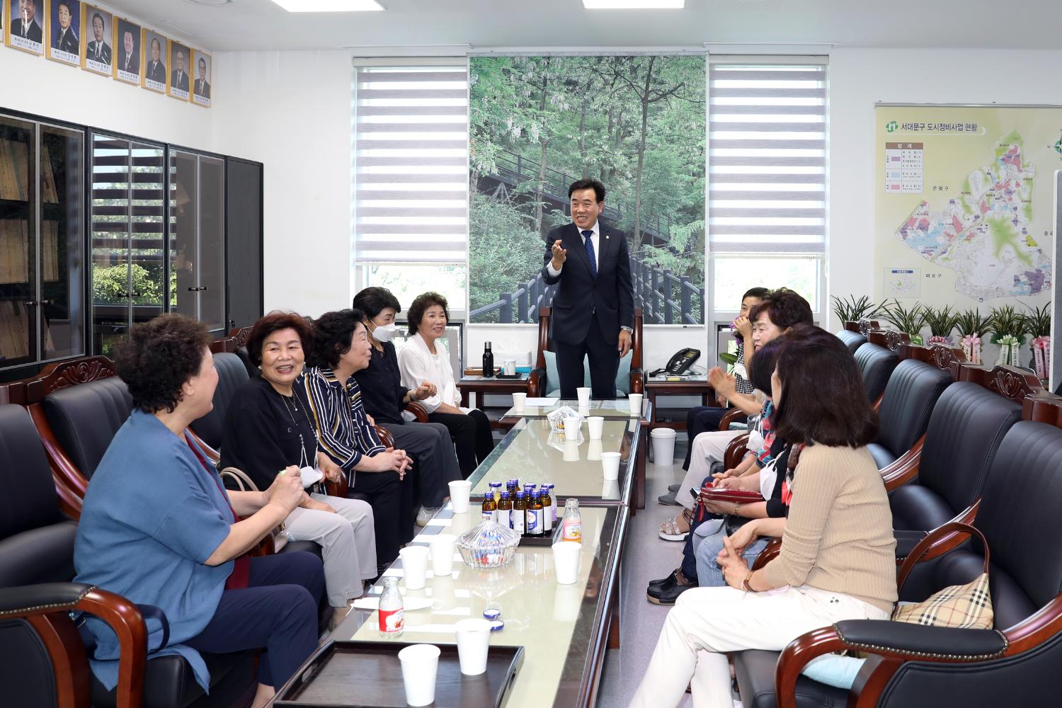 지역 여성위원회 임원과의 간담회