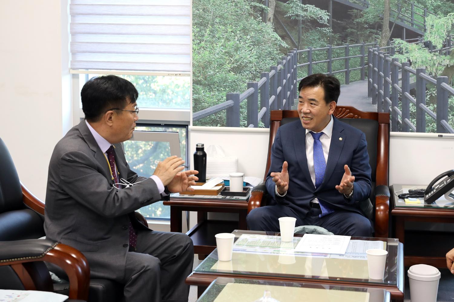 한국외식업중앙회 서대문구지회 임원과의 간담회 3