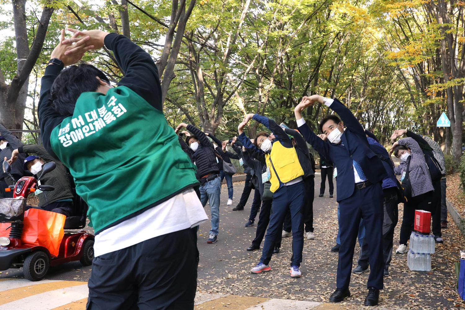 청각장애인 안산자락길 걷기대회 11