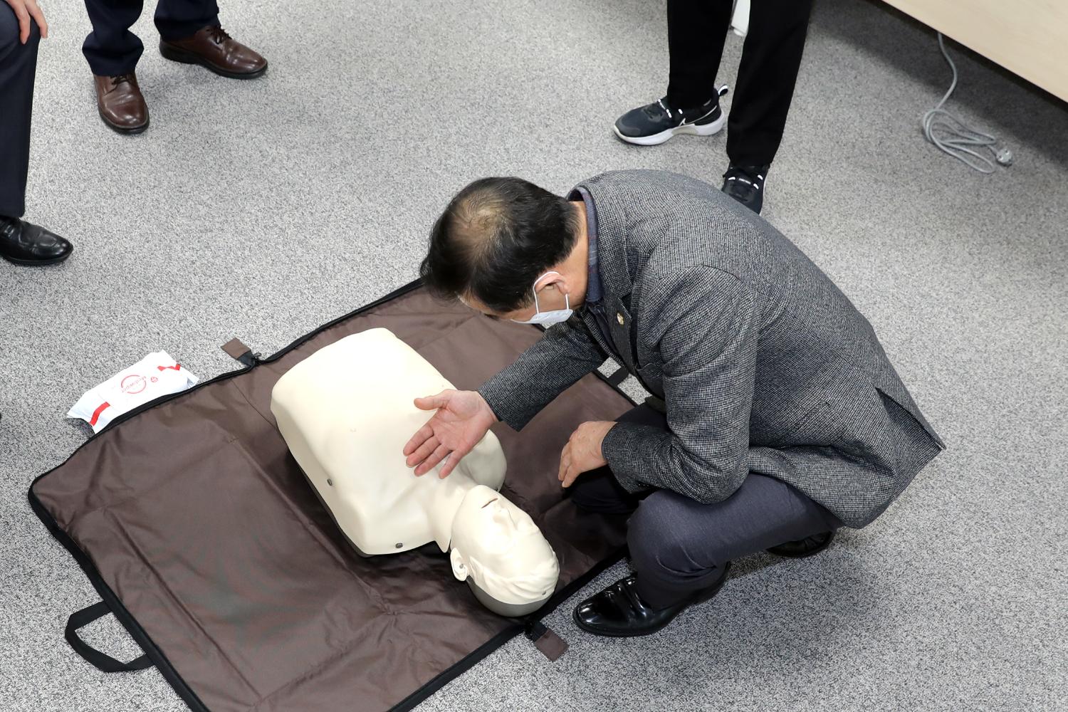 2022년 서대문구의회 응급처치 심폐소생술 교육 14