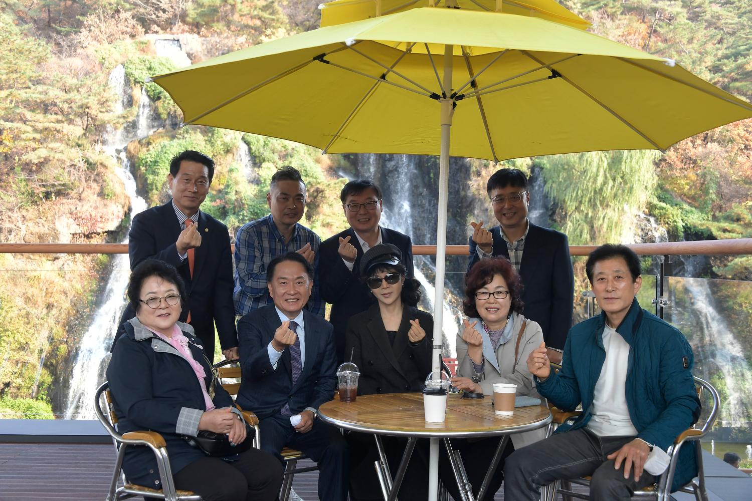 홍제천 폭포마당 수변카페 준공식 11