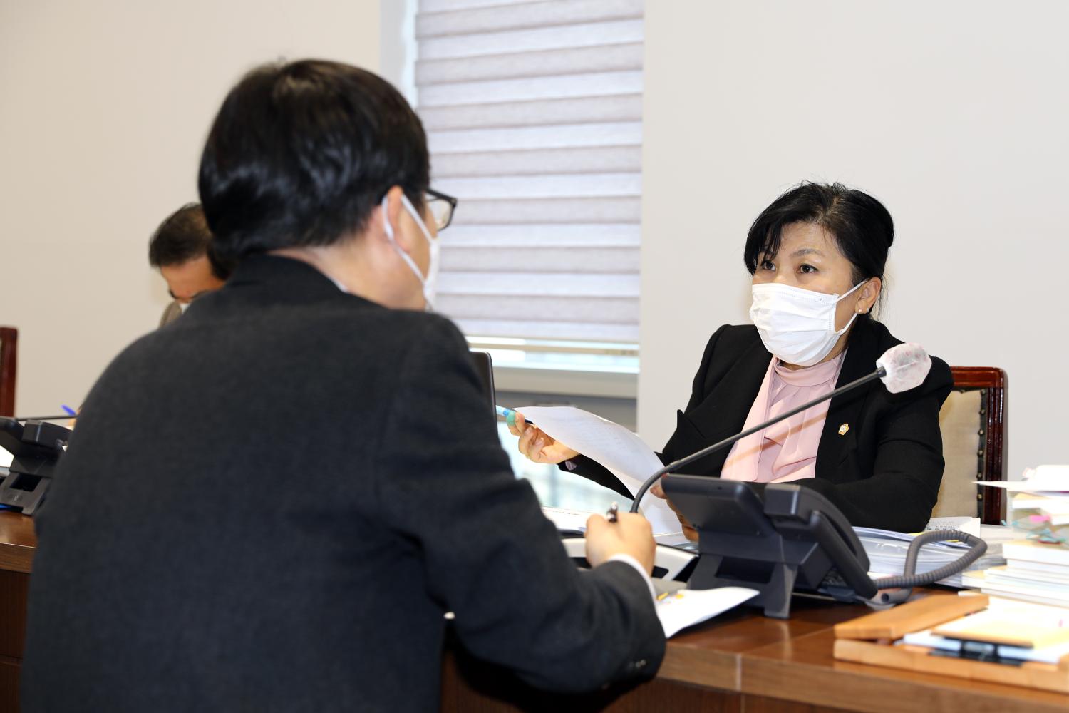 제285회 제2차 정례회 재정건설위원회 행정사무감사 개별감사 5