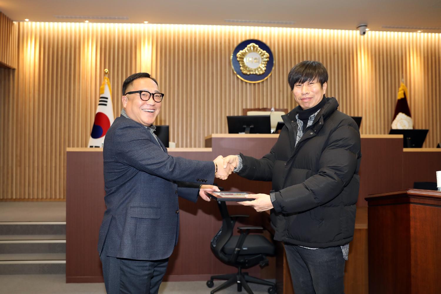의장표창장 수여식(도시관리공단) 3