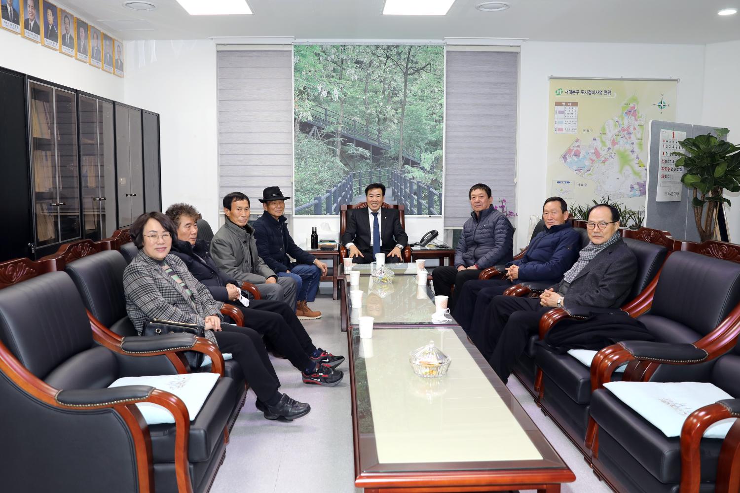 낙락회 회원과의 간담회