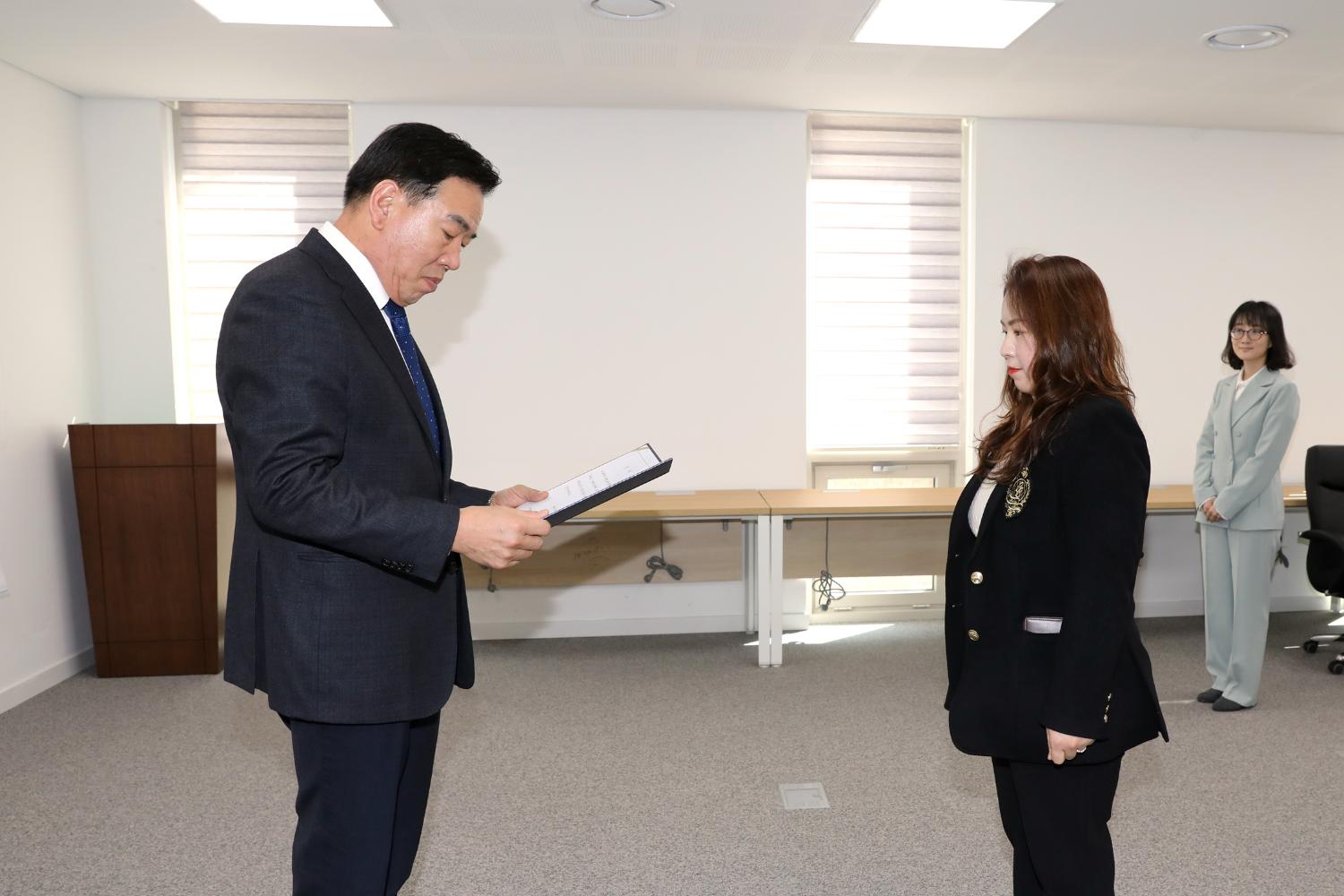 임용장 수여식 6