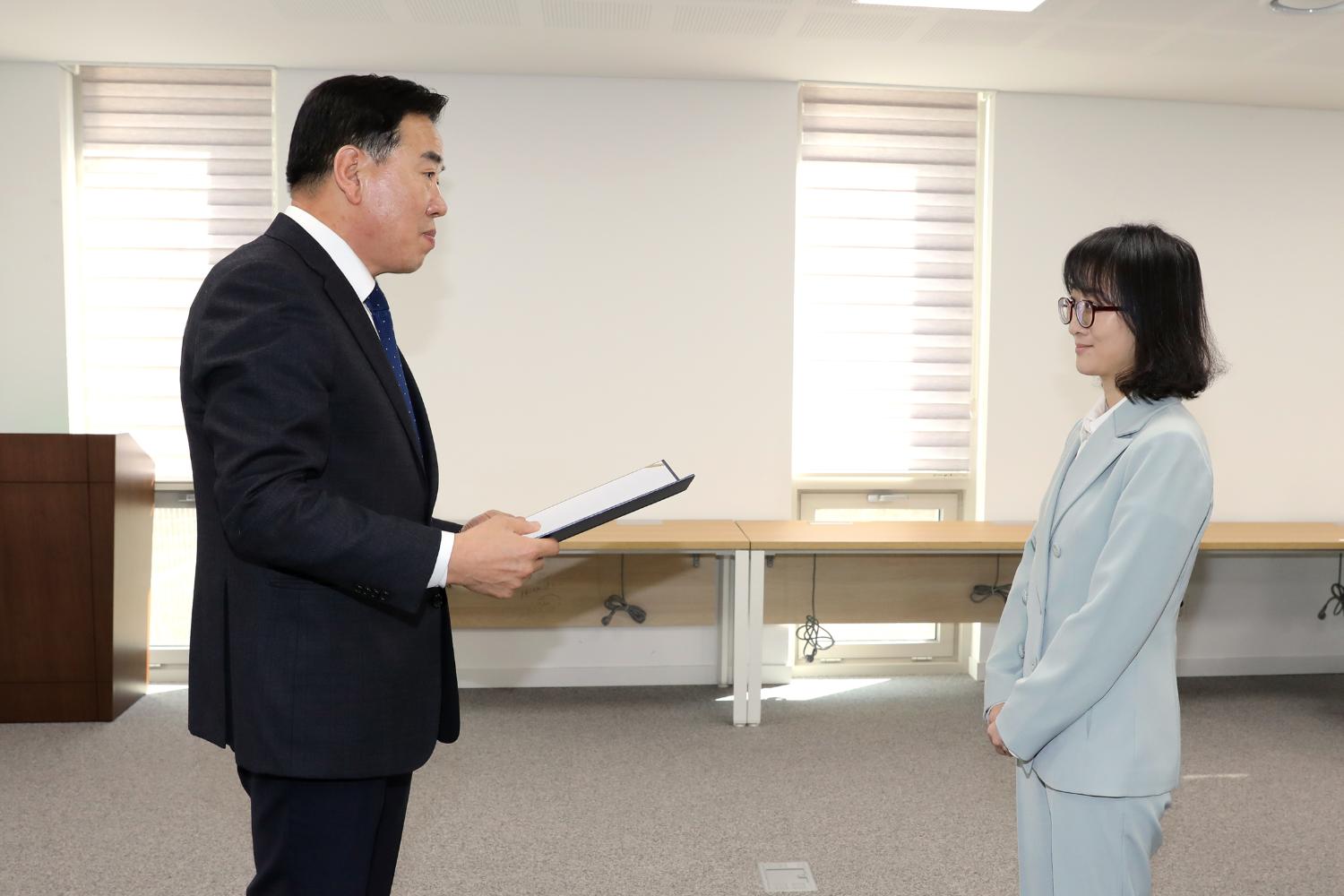임용장 수여식 7