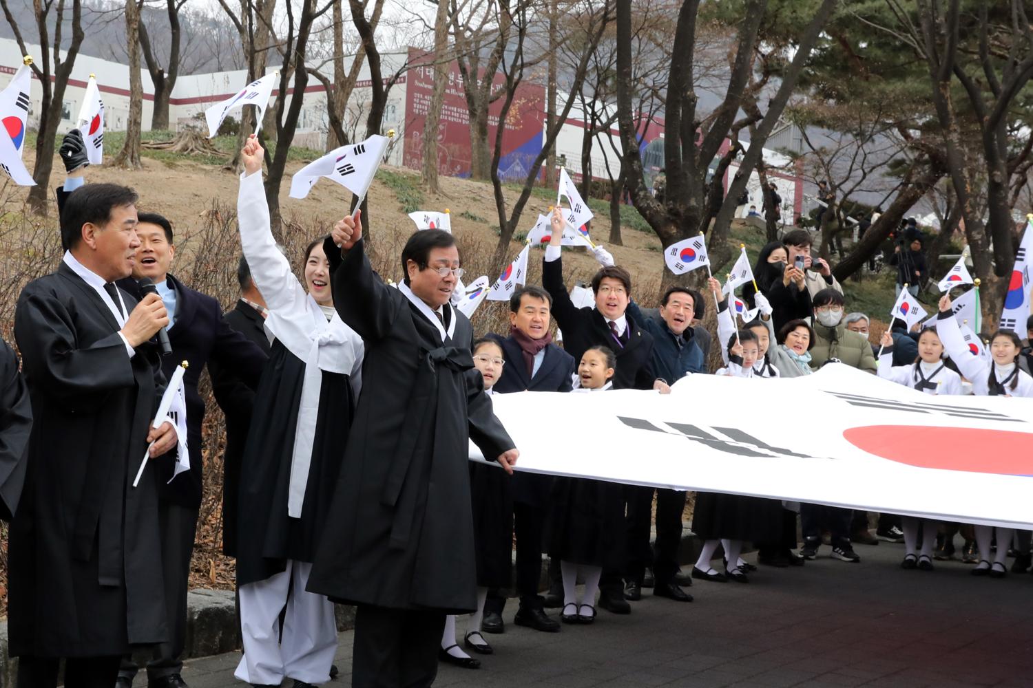 제104주년 삼일절 기념행사 독립선언서 낭독 16