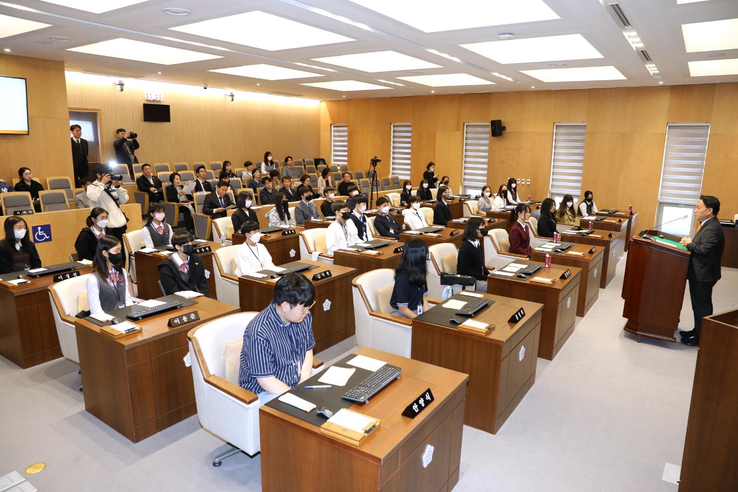 제9기 청소년의회 개원식 6